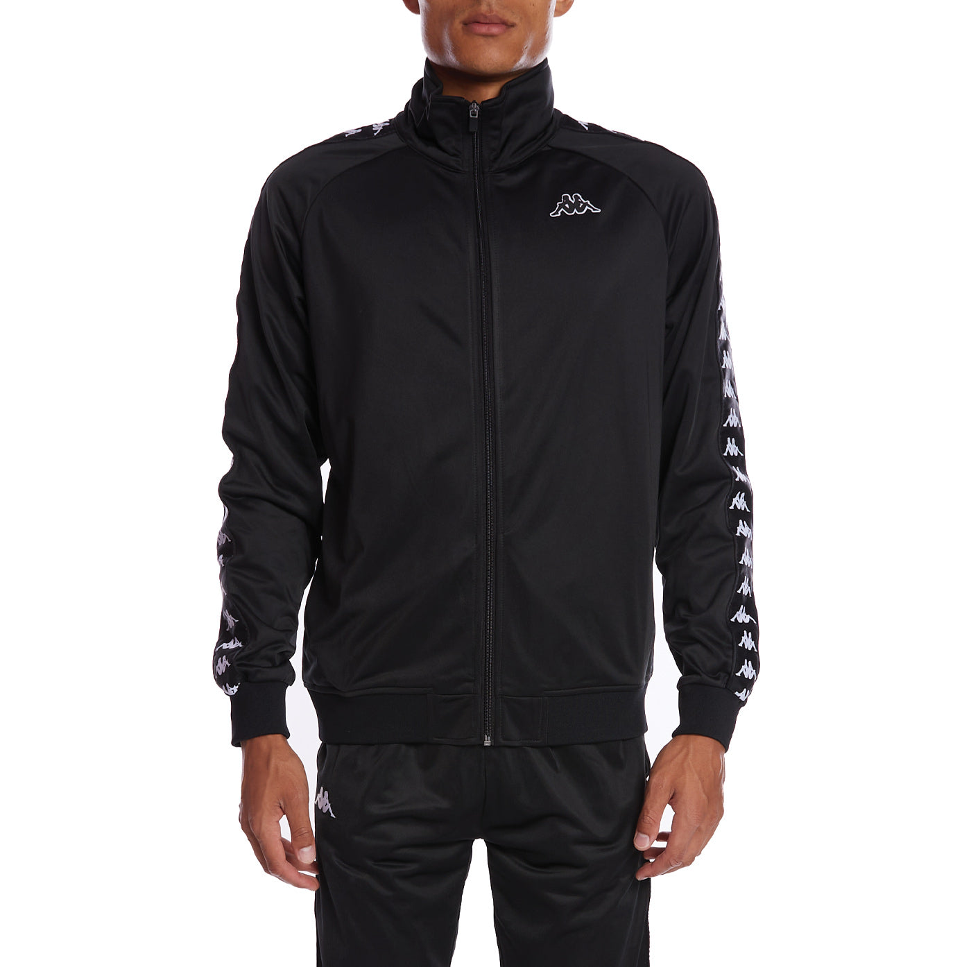 Kapp 222 Banda Anniston Track Jacket - Black Black