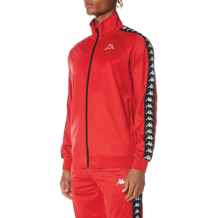 222 Banda Anniston Track Jacket - Red Black