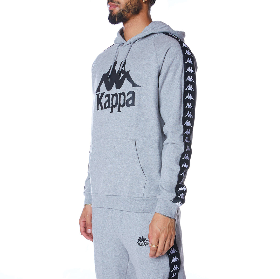 222 Banda Hurtado 2 Hoodie - Grey Black