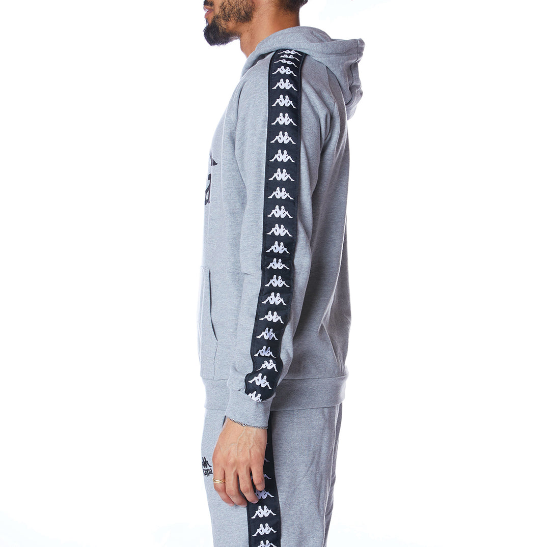 222 Banda Hurtado 2 Hoodie - Grey Black