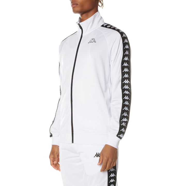 222 Banda Anniston Track Jacket - White Black