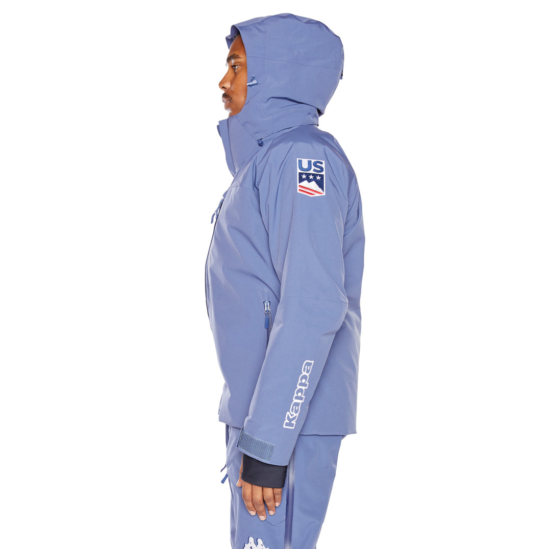 6Cento 611P US Ski Jacket - Blue Fiord